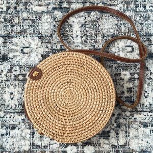 Boho Wicker Purse